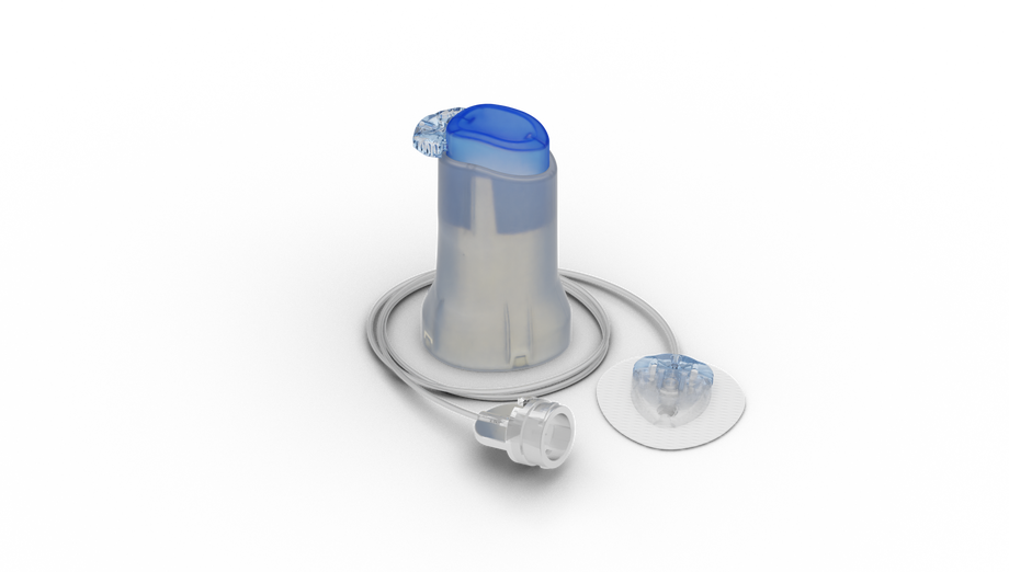 Extended infusion set